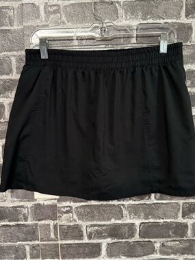 Girlfriend Collective skort black skirt